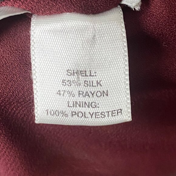 Ann Taylor Loft Silk Blend Halter Empire Floral Midi Dress 10 Y2K Groovy Boho - Picture 10 of 12